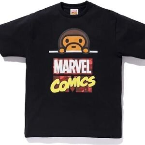 BAPE x Marvel Comics collaboration Baby Milo Tee size XL